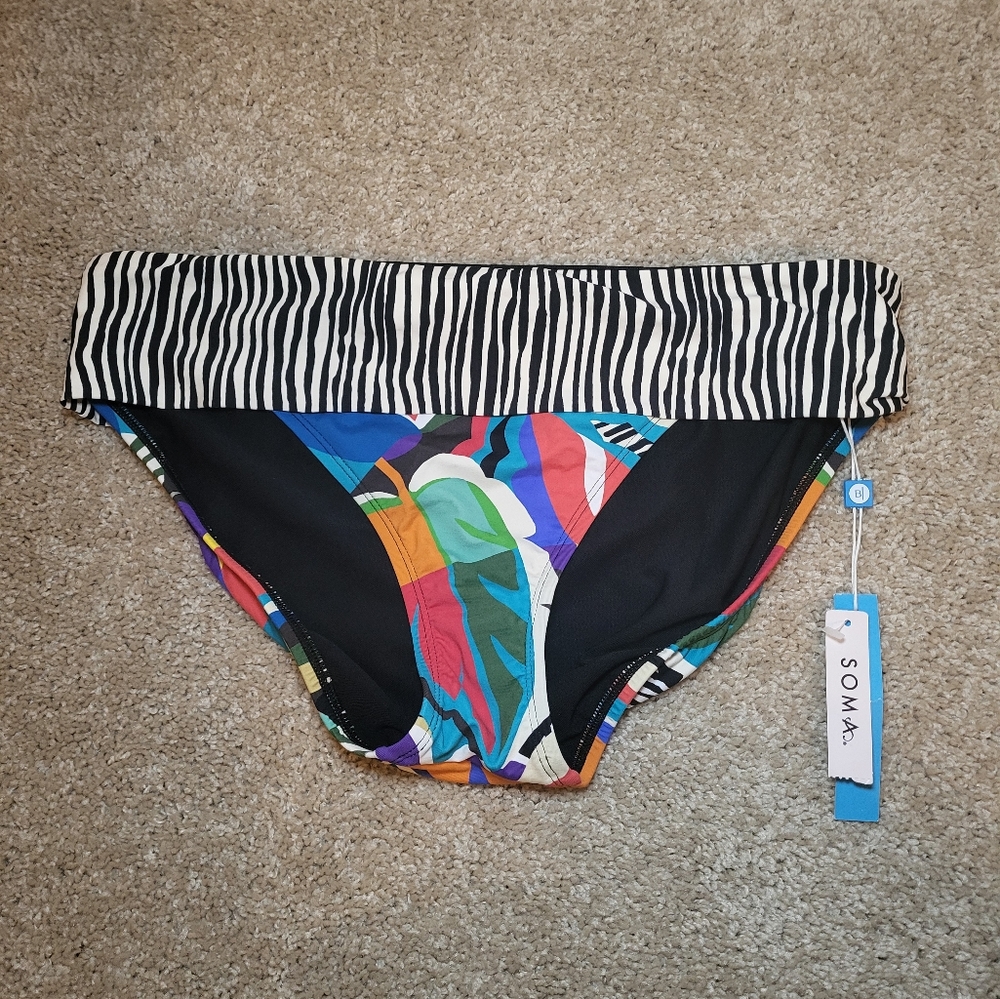 Soma Multicolor Bikini Bottom